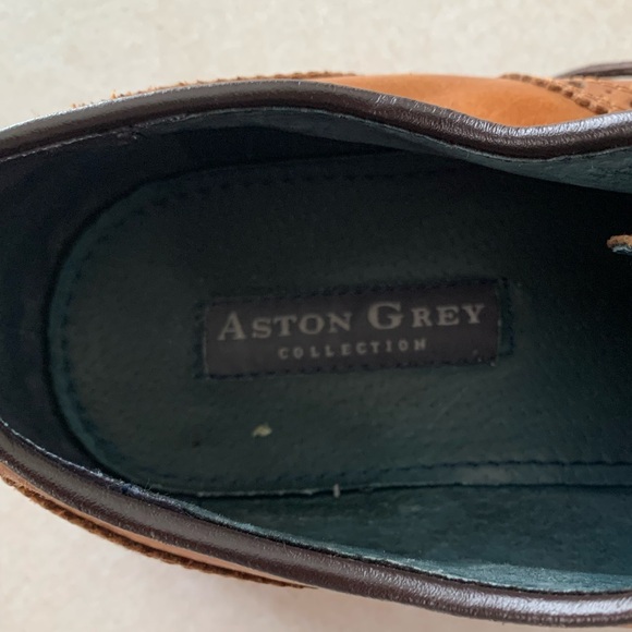 Aston Grey Collection Oxford Dress Men’s  Shoes